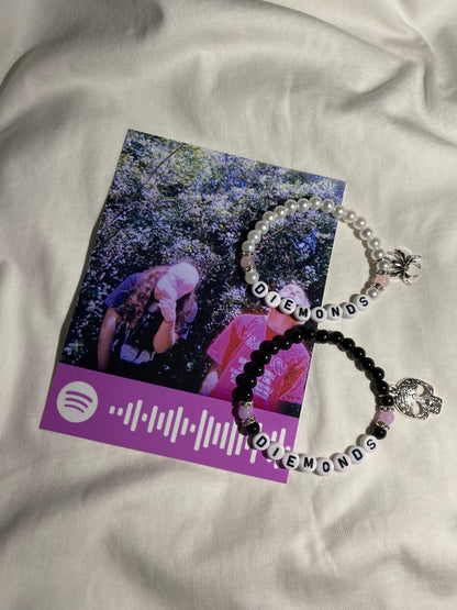 Diemonds by $uicideboy$ matching bracelets