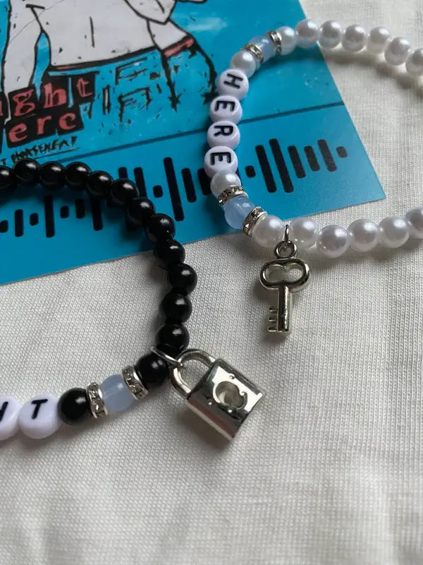 Right Here matching bracelets