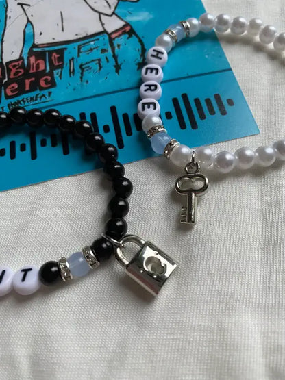 Right Here matching bracelets