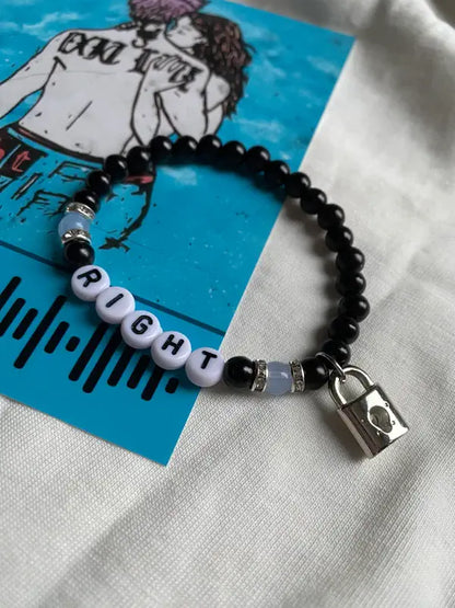 Right Here matching bracelets